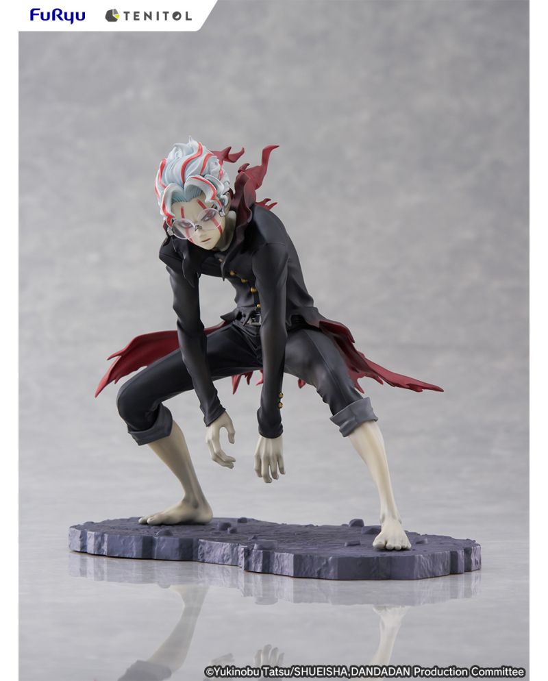 Statuette Tenitol Okarun Transformé DANDADAN vue de face - Furyu