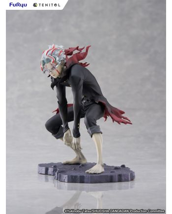 Figurine Okarun Transformé DANDADAN vue de profil - collection Tenitol