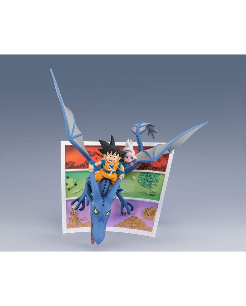 DRAGON BALL - Son Goku Mini & Supreme Kai - Statue FiguartsZERO 23cm - vue principale