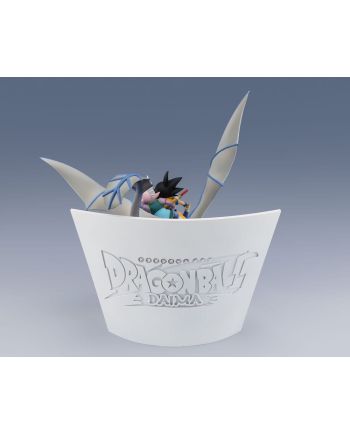 DRAGON BALL - Son Goku Mini & Supreme Kai - Statue FiguartsZERO 23cm - vue de dos