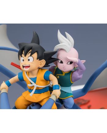 DRAGON BALL - Son Goku Mini & Supreme Kai - Statue FiguartsZERO 23cm - vue du packaging