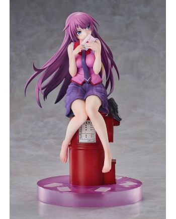 Statuette Hitagi Senjyogahara Monogatari détail du visage et des accessoires