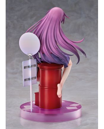 Détail du socle de la statuette Hitagi Senjyogahara Goodsmile