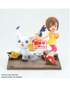 DIGIMON - Hikari & Tailmon - Figurine DXF-Adventure Archives 12cm - vue principale