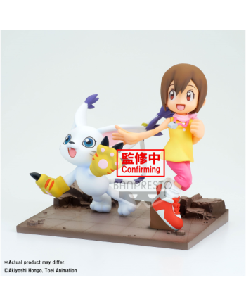 DIGIMON - Hikari & Tailmon - Figurine DXF-Adventure Archives 12cm - vue de dos