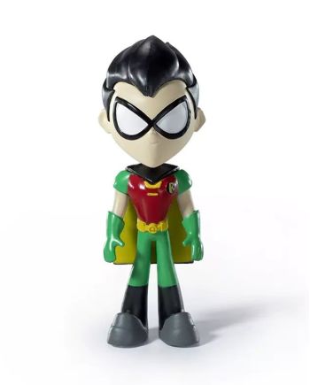 Figurine Robin Teen Titans Go Mini Bendyfigs 11cm de face