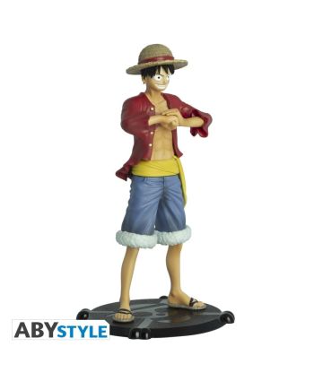 Figurine Monkey D. Luffy ONE PIECE SFC 17cm ABYstyle - vue de profil