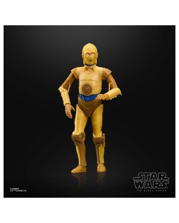 Figurine C-3PO Star Wars Black Series 15 cm - vue arrière
