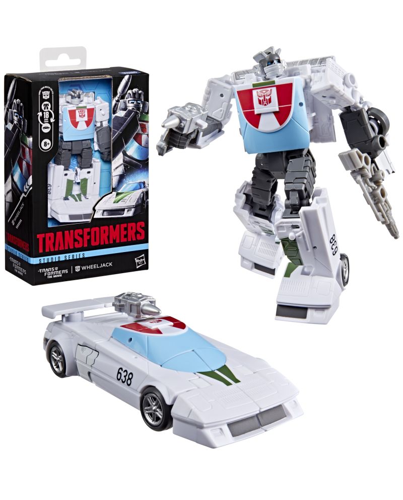 Figurine Transformers Wheeljack Studio Series 12,5 cm - vue de face