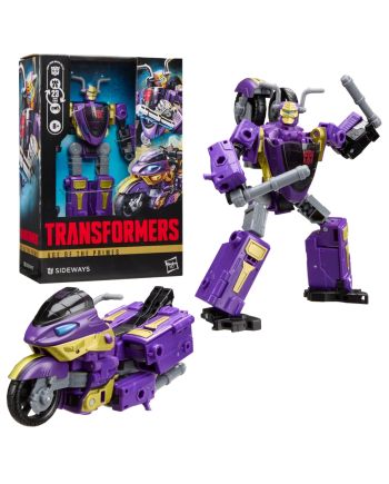 Figurine Transformers Sideways Age of the Primes 14,5 cm de face