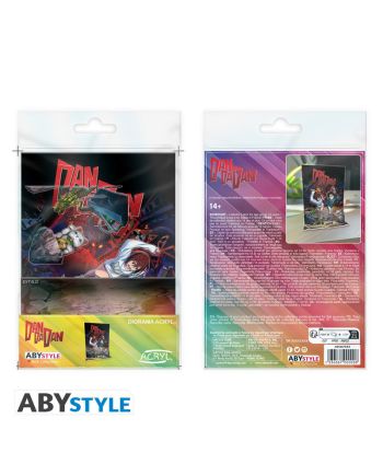 Acryl Diorama Dandadan Momo et Okarun ABYstyle - détail du visuel
