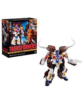 Figurine Transformers Big Convoy Age of the Primes 16,5 cm de face
