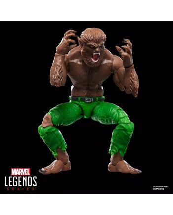 Détail du sculpt de la figurine Werewolf by Night Marvel Legends