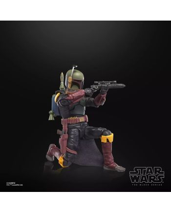 Détail du casque et de l'armure de Boba Fett Black Series