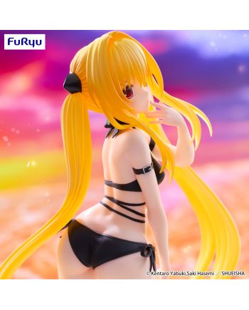 Statuette Konijki no Yami To Love Ru Darkness Trio-Try-It Furyu détail du socle