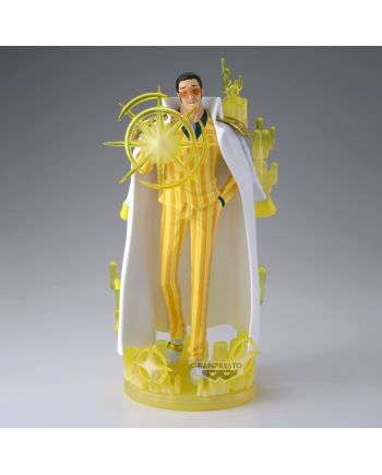 Figurine Borsalino One Piece The Shukko Logia 19cm par Banpresto - vue de profil