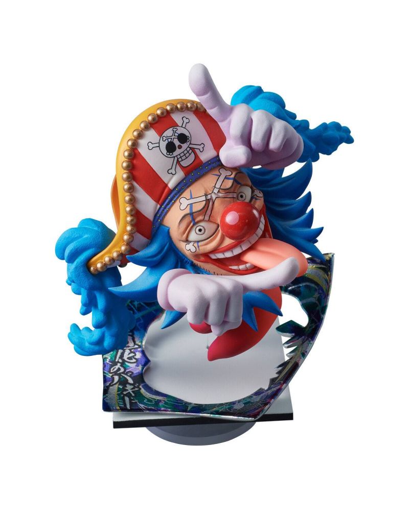 Figurine Buggy One Piece Niformation Tsukuru 10cm - vue de face