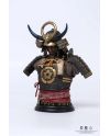 Figurine buste Yasuke Assassin's Creed Shadows, détail du visage et de l'armure