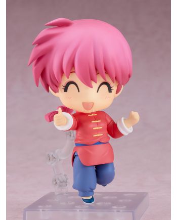 Figurine Nendoroid Ranma (Fille) - Ranma 1/2 - détail du visage et des accessoires