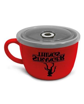 STRANGER THINGS - Logo - Soup & Snack mug with lid 600ml