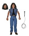 Figurine Bon Scott AC/DC Neca habillée vue de profil