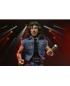Figurine Bon Scott AC/DC Neca détail du visage et des accessoires