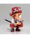 Figurine Shanks The Grandline Children 9 cm - One Piece - Banpresto - vue de face