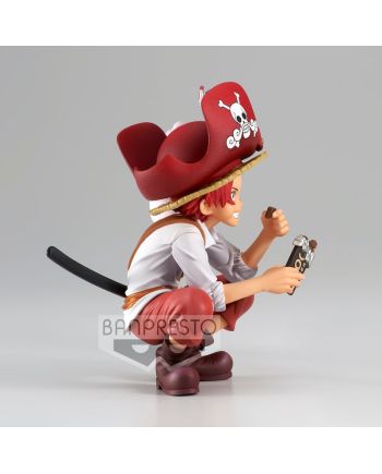 Figurine Shanks The Grandline Children 9 cm - One Piece - Banpresto - détail du personnage