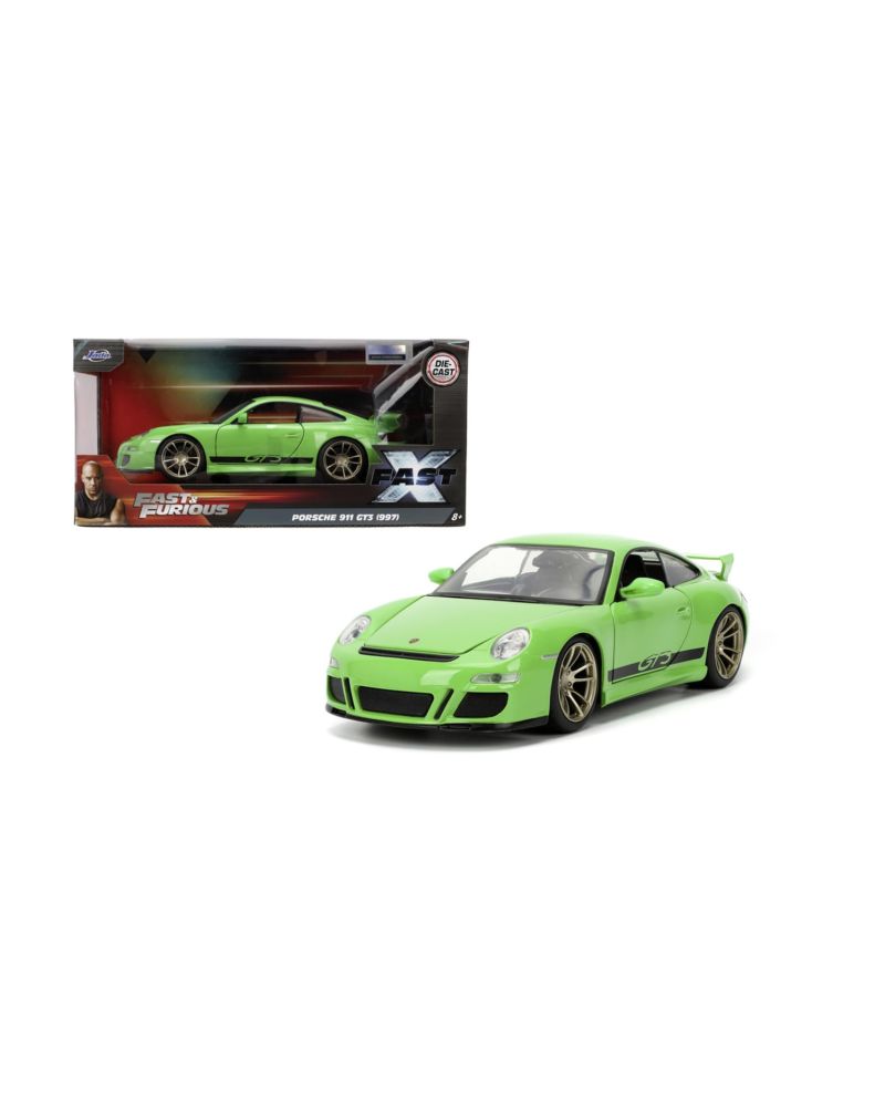 Miniature Porsche 911 (F10) 2007 Fast & Furious au 1:24 par Jada Toys