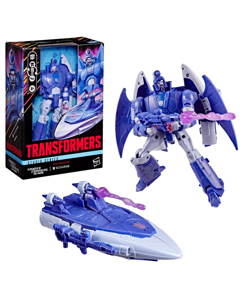 Figurine Transformers Scourge Voyager Class 16.5cm de face