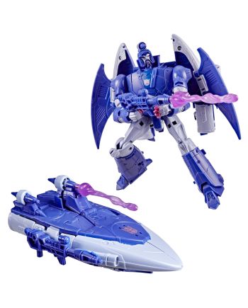 Figurine Transformers Scourge Voyager Class 16.5cm vue de profil