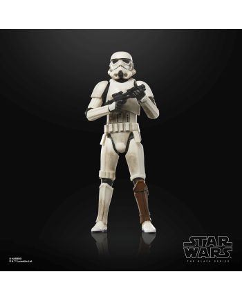 Figurine Imperial Remnant Stormtrooper Black Series 15cm vue de face