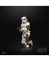 Détail du casque et de l'armure de l'Imperial Remnant Stormtrooper Black Series