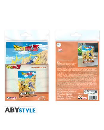 Acryl Diorama Goku vs Vegeta Dragon Ball Z ABYstyle - vue détaillée