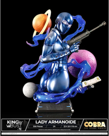 Buste Lady Armanoide COBRA King Bust 1/4 23cm vue de face