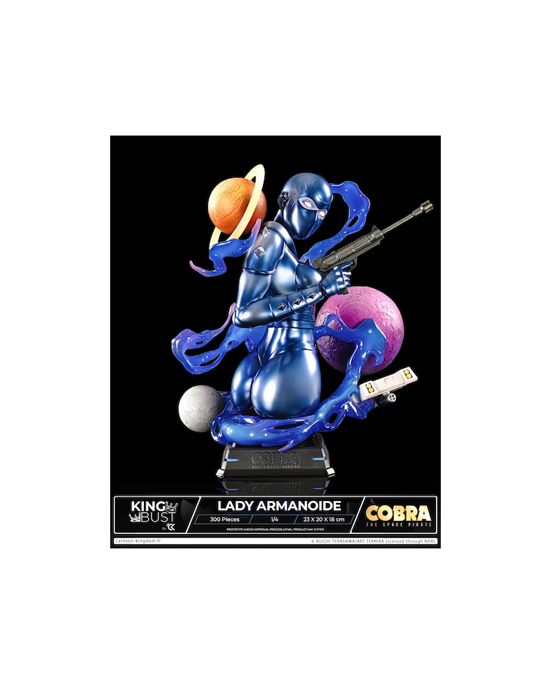 Buste Lady Armanoide COBRA King Bust 1/4 23cm vue de face