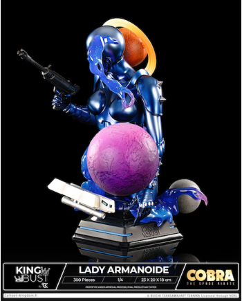 Buste Lady Armanoide COBRA King Bust 1/4 23cm vue arrière