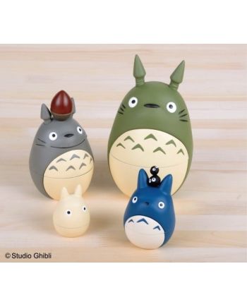 Figurine Totoro en poupée russe - Mon Voisin Totoro - vue de face