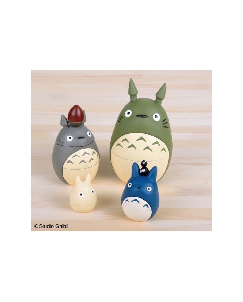 Figurine Totoro en poupée russe - Mon Voisin Totoro - vue de face