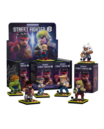 Display Arcade Street Fighter Series 6 figurines Mighty Jaxx