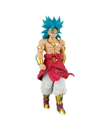 Figurine Broly Dragon Ball Z Solid Edge Works 22cm vue de profil - Banpresto