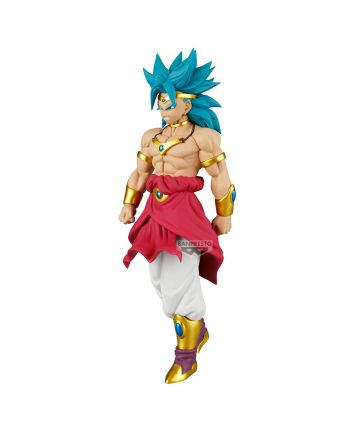 Figurine Broly Dragon Ball Z Solid Edge Works 22cm détail du visage - Banpresto