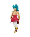 Figurine Broly Dragon Ball Z Solid Edge Works 22cm détail du visage - Banpresto