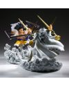 Figurine One Piece Monkey D. Luffy Gear 4 Senkozekkei 15cm - vue arrière
