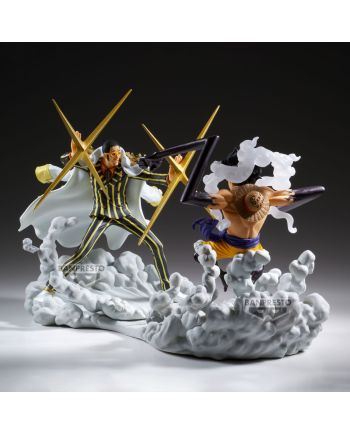 Figurine One Piece Monkey D. Luffy Gear 4 Senkozekkei 15cm - présentation complète