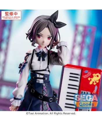 Détail du visage et des expressions de la figurine Tomo Ebizuka