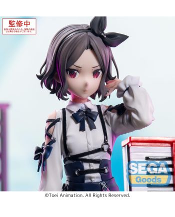 Détail du socle de la figurine XStellar Tomo Ebizuka