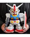 Figurine Gundam RX-78-2 Jumbo Sofbi 22 cm vue de dos