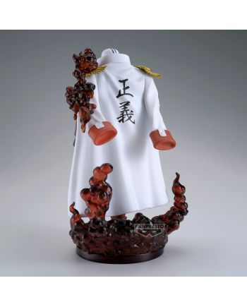 Figurine Sakazuki The Shukko Logia 19cm - vue arrière - One Piece Banpresto