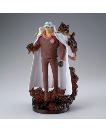 Figurine Sakazuki The Shukko Logia 19cm - présentation générale - One Piece Banpresto